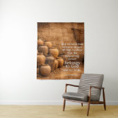 Tenture Jars of Clay Photo Booth Backdrop (En situation)