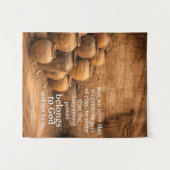 Tenture Jars of Clay Photo Booth Backdrop (Devant (Horizontal))