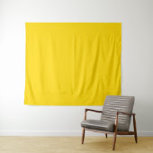 Tenture jaune (En situation (horizontale))