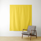 Tenture Jaune Soleil Uni | Classique Élégant (En situation)