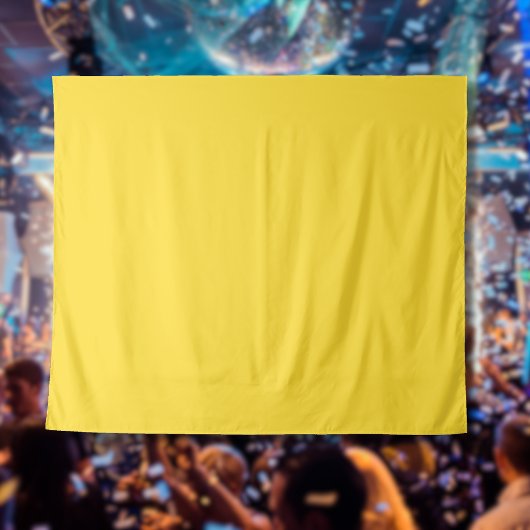 Tenture Jaune Soleil Uni | Élégant Classique