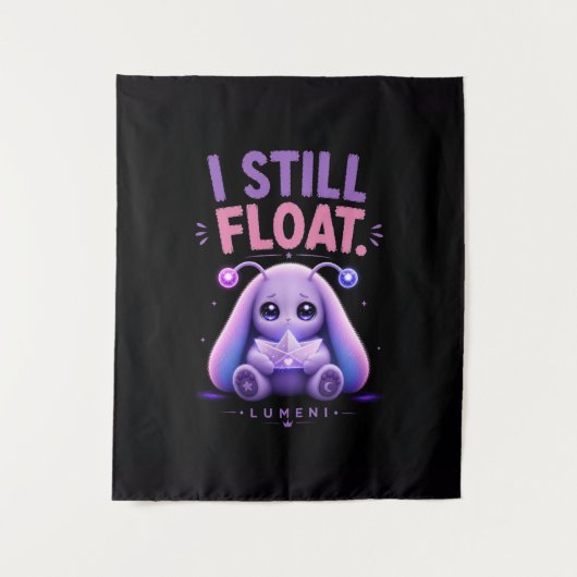Tenture Je flotte toujours (Devant)