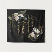 Tenture Je Peux Faire Tout Par Le Christ - Philippiens 4 (Devant (Horizontal))