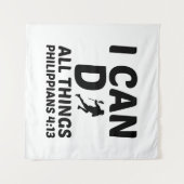 TENTURE JE PEUX FAIRE TOUTES LES CHOSES LACROSSE (Devant (Horizontal))