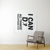 TENTURE JE PEUX FAIRE TOUTES LES CHOSES LACROSSE (En situation (horizontale))