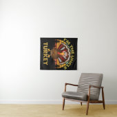 Tenture Je suis la dinde oncle famille appariement Thanksg (En situation (horizontale))