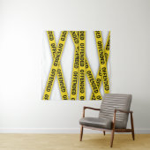 Tenture Je suis offensé que la police ne croise pas (En situation (horizontale))