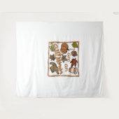 Tenture Je suis un T-shirt classique d'automne (Devant (Horizontal))