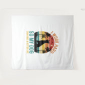 Tenture Je Travaille Dur Pour Que Mon Chien Puisse Avoir U (Devant (Horizontal))