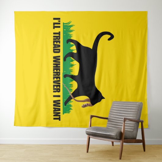 Tenture Je vais filer où je veux (En situation (horizontale))