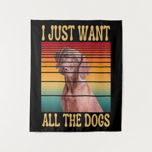 TENTURE JE VEUX TOUS LES CHIENS (Devant)