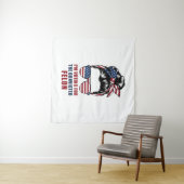 Tenture Je vote pour le condamné Felon Pro Trump 2024 (En situation (horizontale))