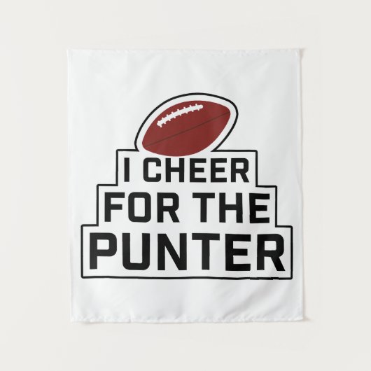 Tenture Je vous salue pour le Punter (Devant)
