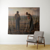 Tenture Jean-François Millet - L'Angelus (En situation (horizontale))