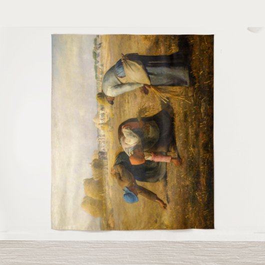 Tenture Jean-François Millet - Les Gleaners (Devant)