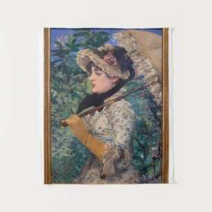 Tenture Jeanne (Le Printemps) par Édouard Manet