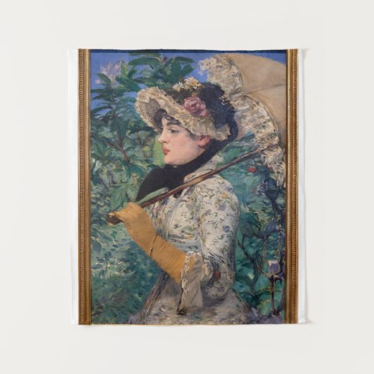 Tenture Jeanne (Printemps) Par Édouard Manet (Devant)