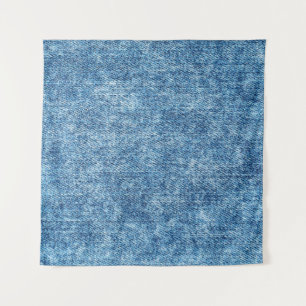 Tenture Jeans en bleu acide. Denim arrière - plan, texture