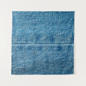 Tenture Jeans ferme arrière - plan. Dénim couture. Bleu f (Devant)