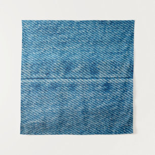 Tenture Jeans ferme arrière - plan. Dénim couture. Bleu f