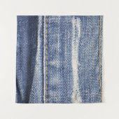 Tenture Jeans texture arrière - plan. (Devant (Horizontal))