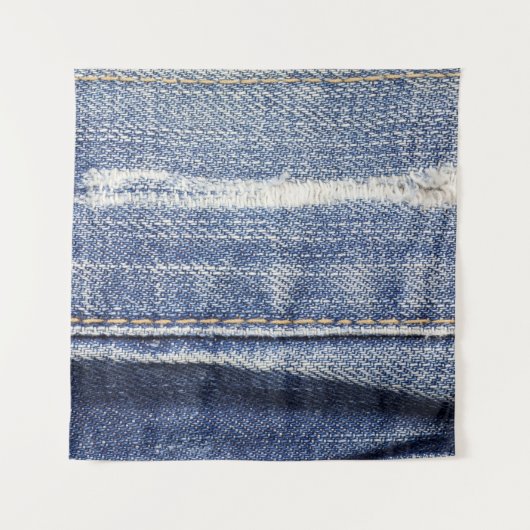 Tenture Jeans texture arrière - plan. (Devant)