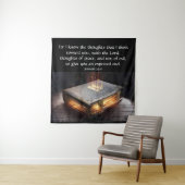 Tenture Jérémie 29:11 (En situation)