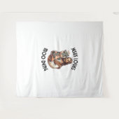 Tenture Jésus aime Moo Deng T-Shirt_3 (Devant (Horizontal))