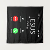 Tenture Jésus Appelle - Chrétien (Devant (Horizontal))