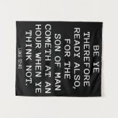 Tenture Jésus arrive bientôt - Apocalypse 17:14 Christian (Devant (Horizontal))