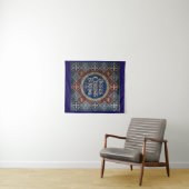 Tenture 'Jesus Christ is KING' Christian Inspired Tapestry (En situation (horizontale))