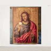 Tenture Jesus Fine Art Vintage (Devant)