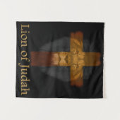 Tenture Jésus Lion de Juda Tapestry (Devant (Horizontal))