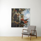 Tenture Jésus, Sermon sur la montagne, (En situation (horizontale))