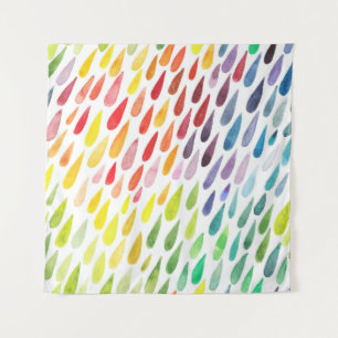 Tenture Jeu d'éclaboussures couleur aquarelle