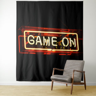 Tenture Jeu sur Neon Sign Sports Jeu Gamer
