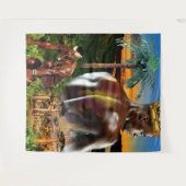 Tenture Jeune roi africain (Devant (Horizontal))