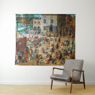 Tenture Jeux d'enfants Pieter Bruegel l'Ancien