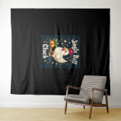 Tenture Jingle Bell Cluck Chicken (En situation (horizontale))