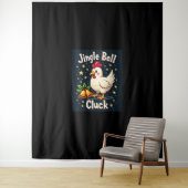 Tenture Jingle Bell Cluck Chicken (En situation)