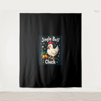 Tenture Jingle Bell Cluck Chicken