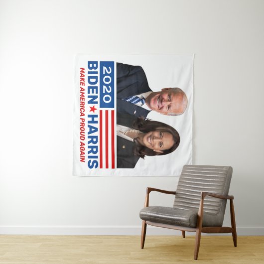 Tenture Joe Biden Kamala Harris 2020 Backdrop Banners (En situation (horizontale))