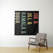 Tenture Joe & Jill & Kamala & Doug I (En situation (horizontale))