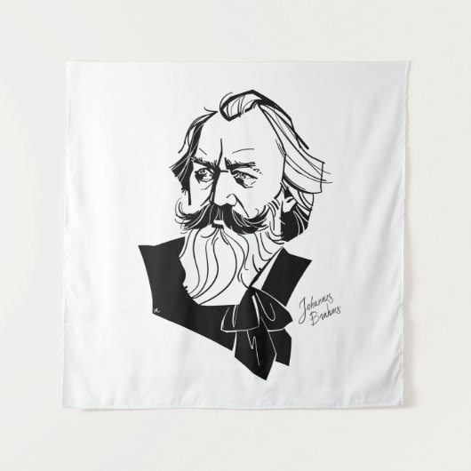 Tenture Johannes Brahms (Devant)
