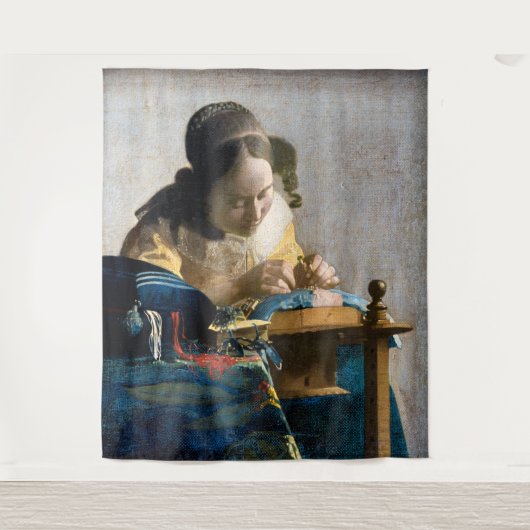 Tenture Johannes Vermeer - Le Lacemaker (Devant)