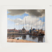 Tenture Johannes Vermeer - Vue de Delft (Devant (Horizontal))