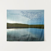 Tenture John 14 L'Inspiration des écritures de paix (Devant (Horizontal))