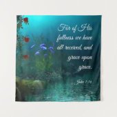 Tenture John 1:16 (Devant)