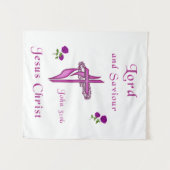 Tenture John 3:16 (Devant (Horizontal))