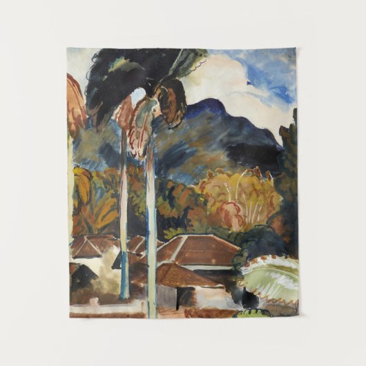 Tenture John Sten - Java, peinture fine art (Devant)